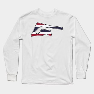 Buriram International Circuit [flag] Long Sleeve T-Shirt